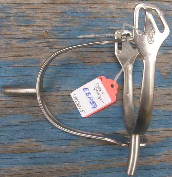 Herm Sprenger Long Neck Blunt Spurs HS Long Neck Dressage Spurs POW English Spurs Ladies? Mens?