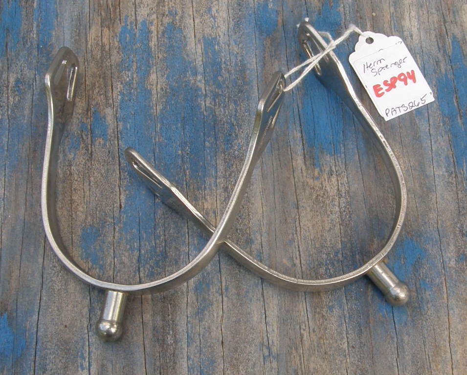 Herm Sprenger Ultra Fit Blunt Knob Spurs HS English Spurs 20mm