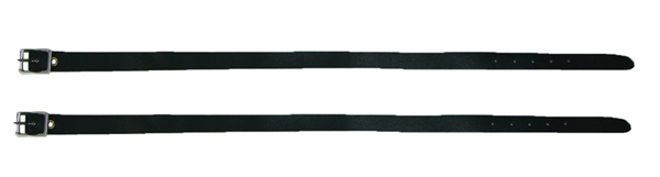 Leather Spur Straps English Spur Straps Black