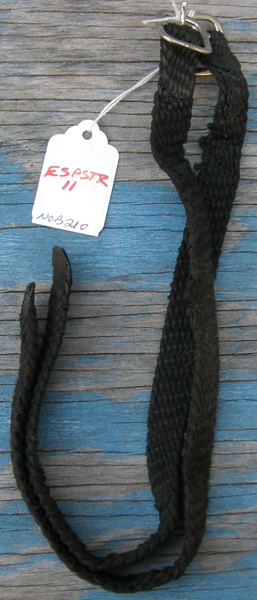 Woven Nylon English Spur Straps Web Spur Straps Black