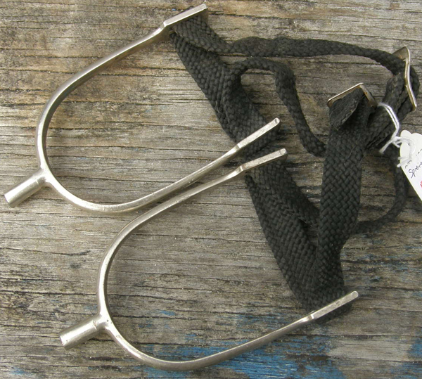Sprenger? English Spurs Prince Of Wales Spurs POW Spurs with Straps