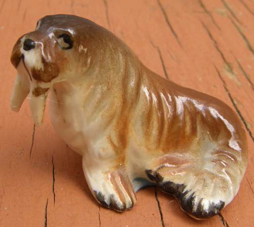 Vintage Japan China Walrus Figurine