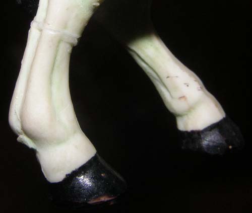 Vintage Porcelain Carousel Horse Prancing Stander No Pole