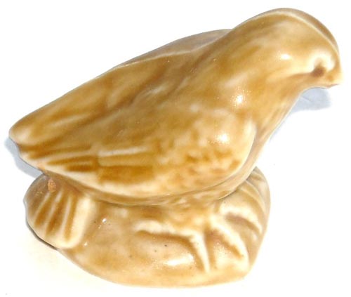 Vintage Wade Whimsies Eagle Red Rose Tea China Eagle Figurine England