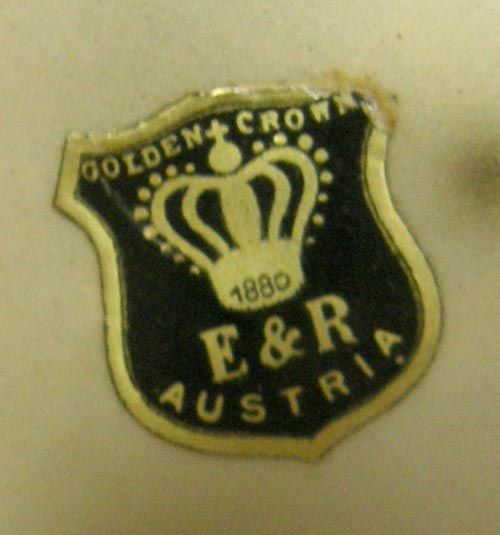 Vintage Ebeling & Reuss E&R Golden Crown Wein Keramos Prancing Appaloosa Horse Figurine Austria China App On Base