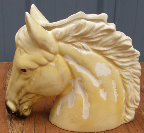 Vintage Napco Lefton China Palomino Horse Head Planter Vase C6535