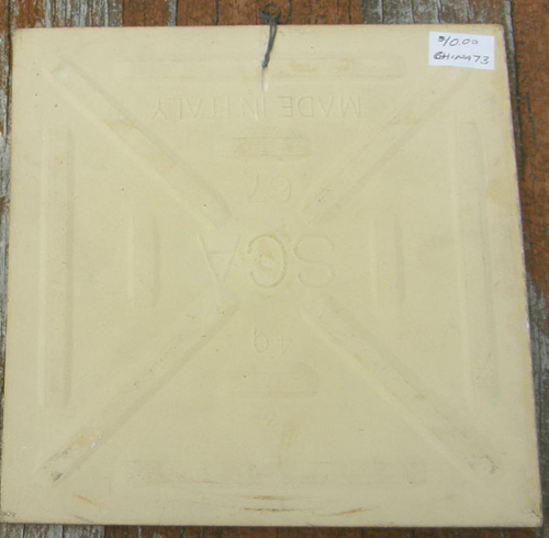 Vintage Fox Hunting Horse Decorative Tile English Horse & Hound Ceramic Tile Trivit Wall Hanging Decor