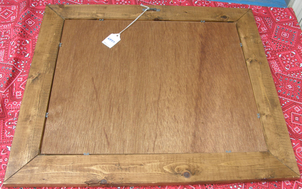 Assateague Pony Wild Ponies Sunrise Sunset on Marsh Chincoteague Pony Horse Framed Artwork French