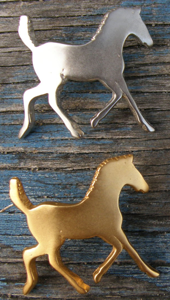 Decor A Candle Tower Candle Horse Decoration Gold Silver Running Horse Candle Insert