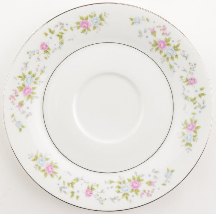 Vintage Sango Cannes 8078 Her Majesty China 6 1/4" Saucer Small Plate