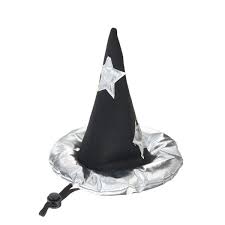 Vibrant Life Halloween Costume Accessory Cosmic Star Witches Hat Warlocks Hat XS/S Dog Costume Cat Costume