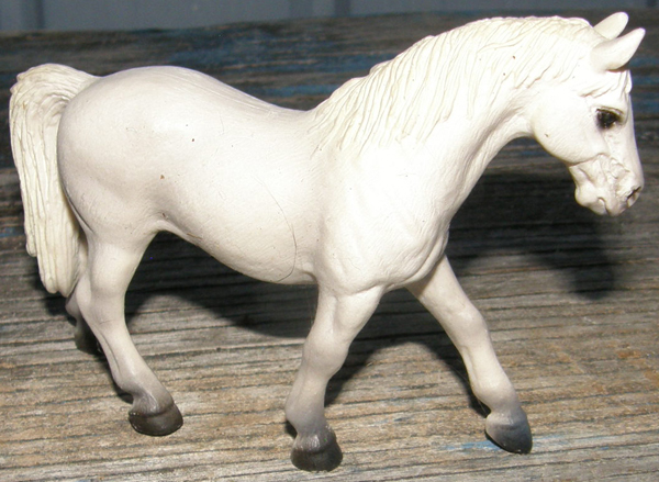 Vintage Schleich Lipizzaner Mare White Grey Lipizzan Horse Figurine #13603
