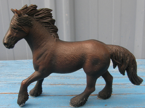 Schleich Frisian Mare Friesian Mare Bay Horse Figurine #13604