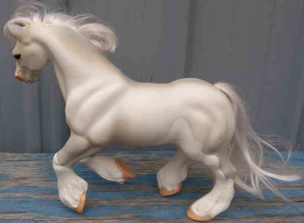 Vintage Grand Champions Grey Draft Stallion The Icing Grand Champions Horse