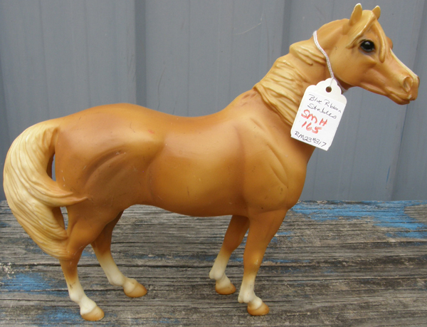 Vintage? Blue Ribbon Stables Collectible Model Horse Spanish Barb Palomino Ranch Horse