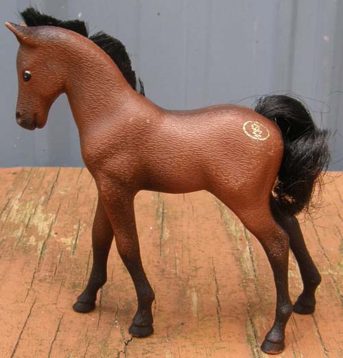 Vintage Grand Champions Cleveland Bay Foal Rowdy Royal Grand Champions Horse