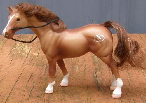 Vintage Grand Champions Mini Action Set Quarter Horse Mini Original Mare Stardust or Pecos Pete Grand Champions Horse Mini