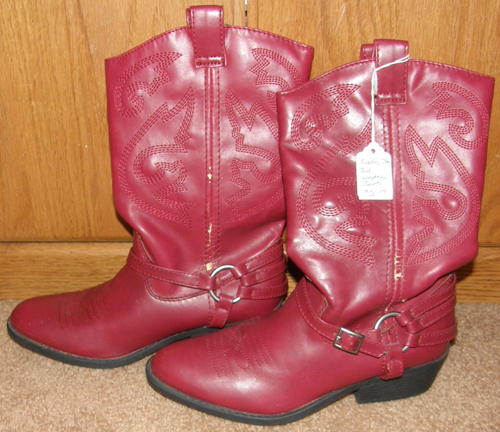 Rampage Wandella Western Boots Cowboy Boots Red Cowgirl Boots Ladies 7M