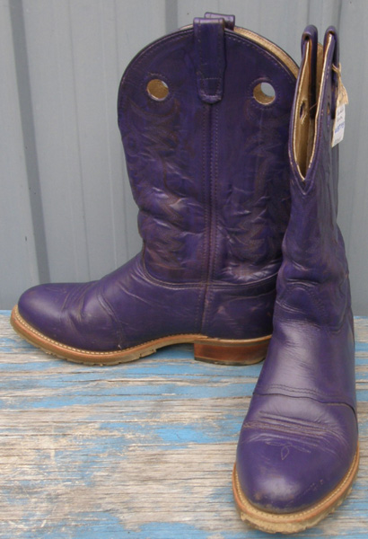 Double H Western Boots HH Buckaroo Daniela Ice Boots Cowboy Boots Ladies 11 M Purple