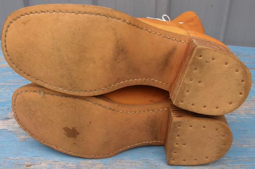 Texas Steer Mens Western Boots Square Toe Cowboy Boots Mens 9 1/2 D Camel