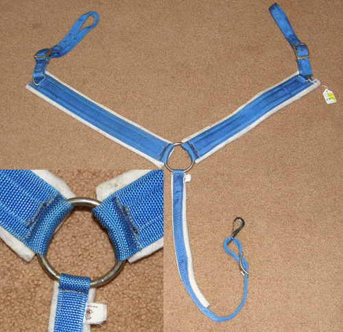 Pectorale Cheval Western En Nylon - Breast Collar équitation, Taille Générique, Neuve