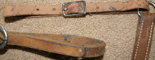 Schutz Bros Harness Leather Straight Western Breast Collar Center Ring Western Breastcollar