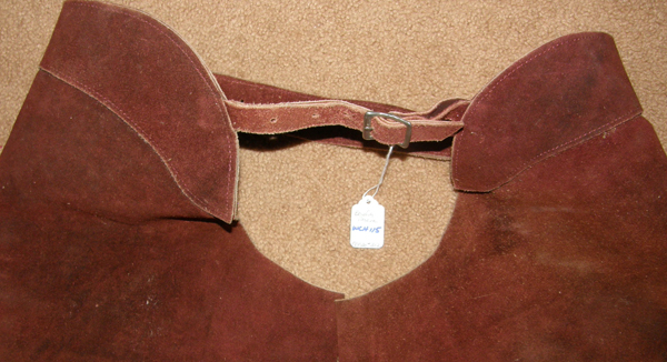 Western Chaps No Fringe Suede Schooling Chaps English Chaps Adult M/L Rust Brown