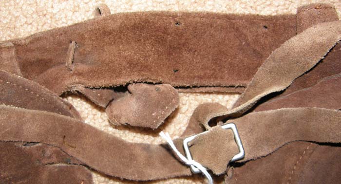 No Fringe Soft Suede Western Chaps Schooling Chaps English Chaps Brown