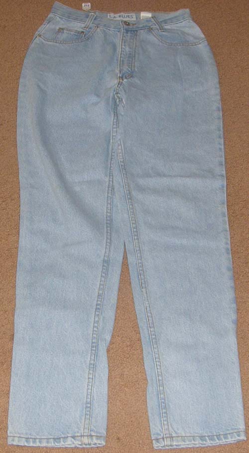 L.A. Blues Ladies 4 Straight Leg Jeans Denim Jeans