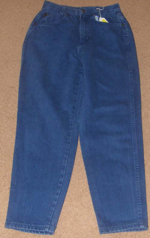 Chic Gold Ladies 6 Petite Straight Leg Jeans Denim Jeans