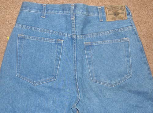 Todays News Mens 32x32 Straight Leg Jeans Denim Jeans