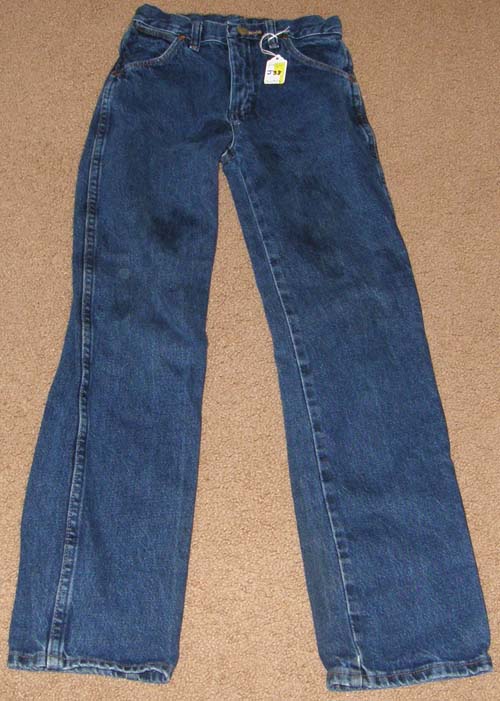 Wrangler Original Boy’s ProRodeo Jeans 13MWBDI Five Pocket Childrens Straight Leg Boot Leg Jeans Denim Jeans Boys 12 Slim