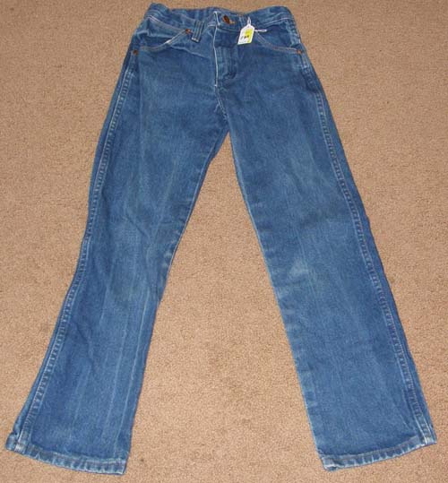 Wrangler Original Boy’s ProRodeo Jeans 13MWZBP Five Pocket Childrens Straight Leg Boot Leg Jeans Denim Jeans Boys 10 Regular