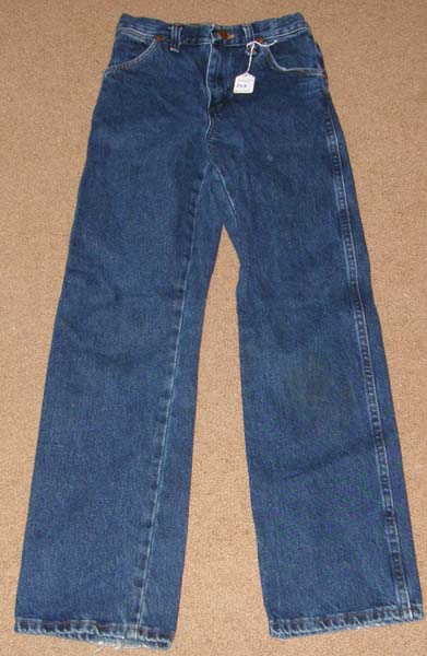 Wrangler Original Boy's ProRodeo Jeans 13MWBDI Five Pocket Childrens Straight Leg Boot Leg Jeans Adjust-A-Fit Denim Jeans Boys 12 Regular
