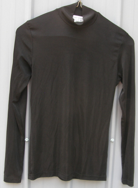Hobby Horse Basic Slinky Top Western Show Shirt Western Show Top Black Ladies S