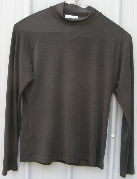 Hobby Horse Basic Slinky Top Western Show Shirt Western Show Top Black Ladies S