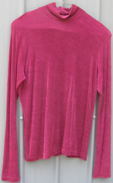 1849 Basic Slinky Top Western Show Shirt Western Show Top Plum Ladies S/M