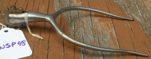 Slip On Spurs Western Spurs with Rowel Single Western Spur