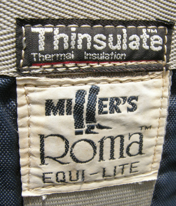68" OF Millers Roma Equi-Lite Thinsulate Blanket Thermal Insulated Nylon Turnout Blanket Water Resistant Horse Navy Blue