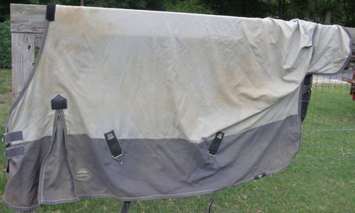 81" OF WeatherBeeta Taka 1600TS Waterproof Turnout Sheet 1600 TS WP Breathable Turnout Sheet Grey