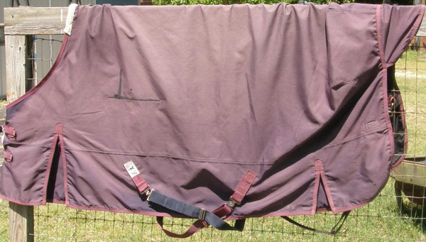 84” OF Intec Gladiator Lightweight Waterproof Turnout Sheet No Fill WP Turnout Sheet Lavender