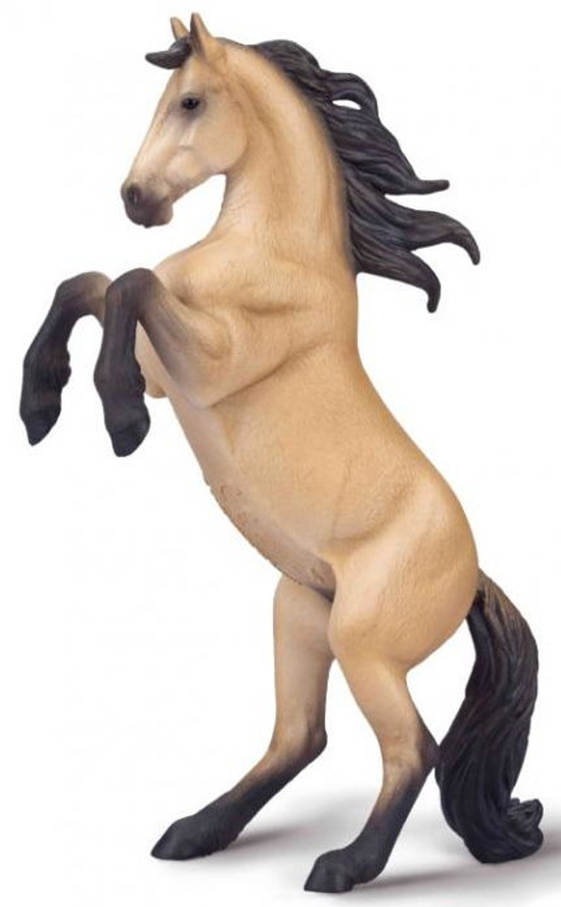 #80013 Breyer CollectA Warlander Mare Rearing Buckskin