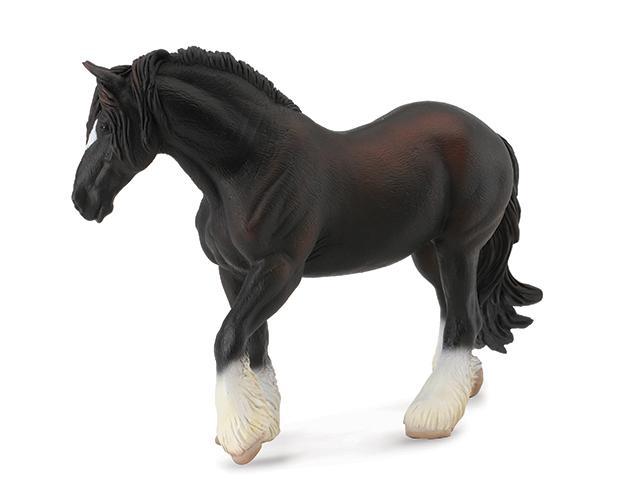 #88582 Breyer CollectA Black Shire Mare