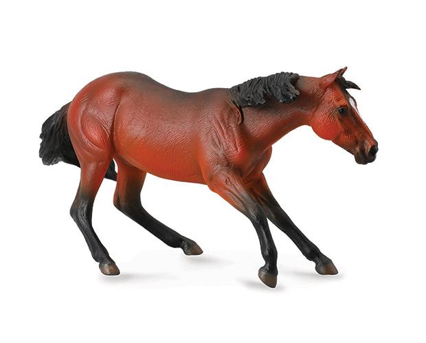 #88584 Breyer CollectA Bay Quarter Horse Stallion Bay QH Cutting Horse