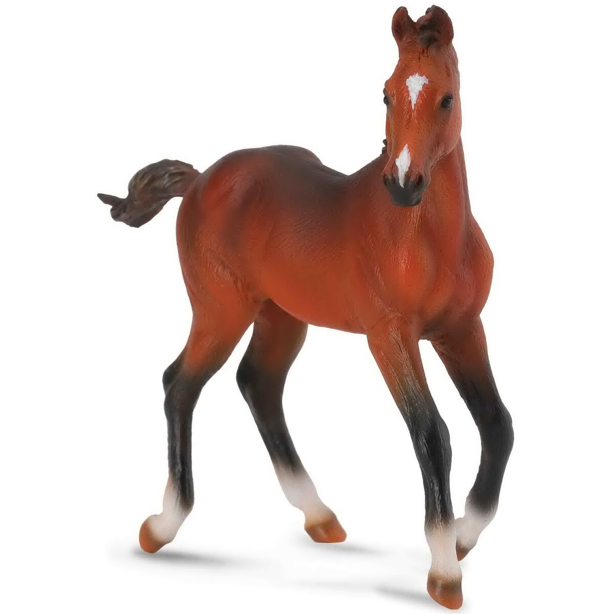 #88586 Breyer CollectA Bay Quarter Horse Foal Trotting QH Foal