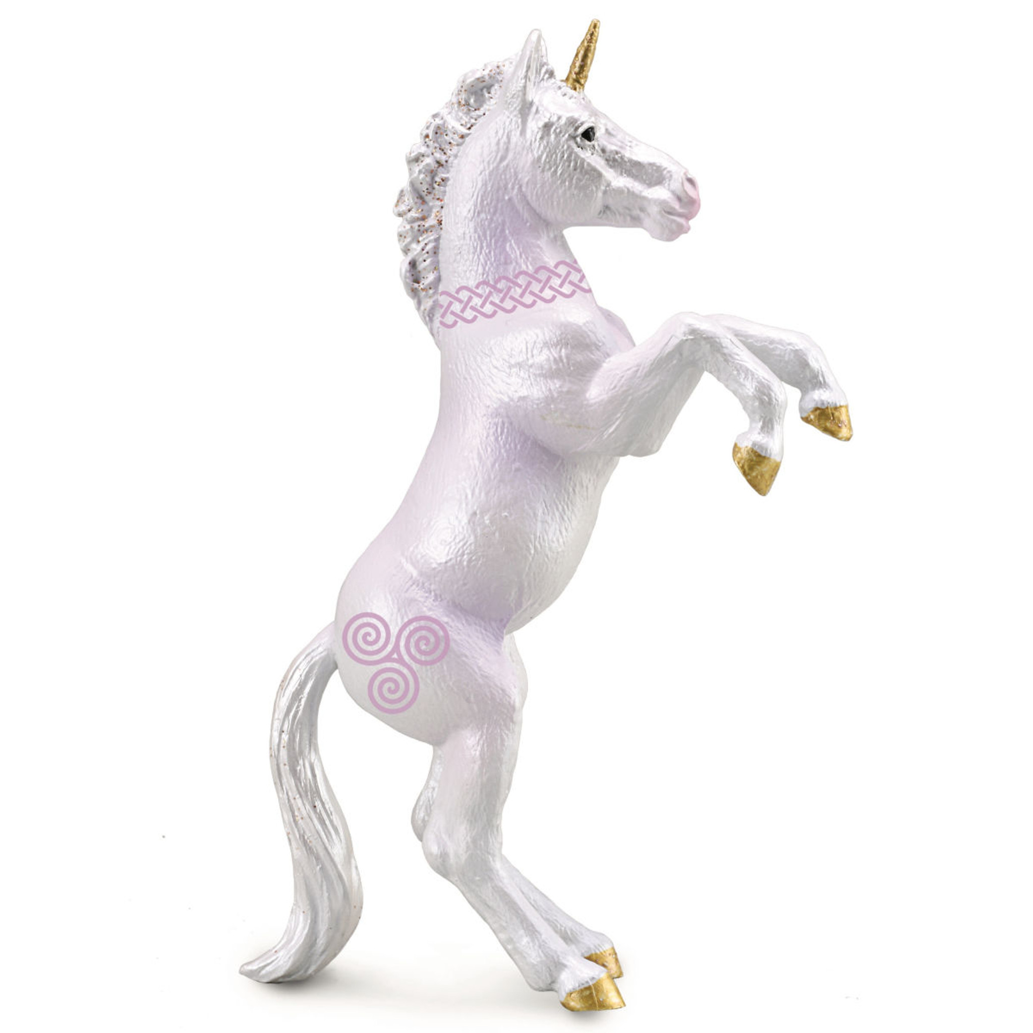 #88855 Breyer CollectA Unicorn Foal Rearing Pink