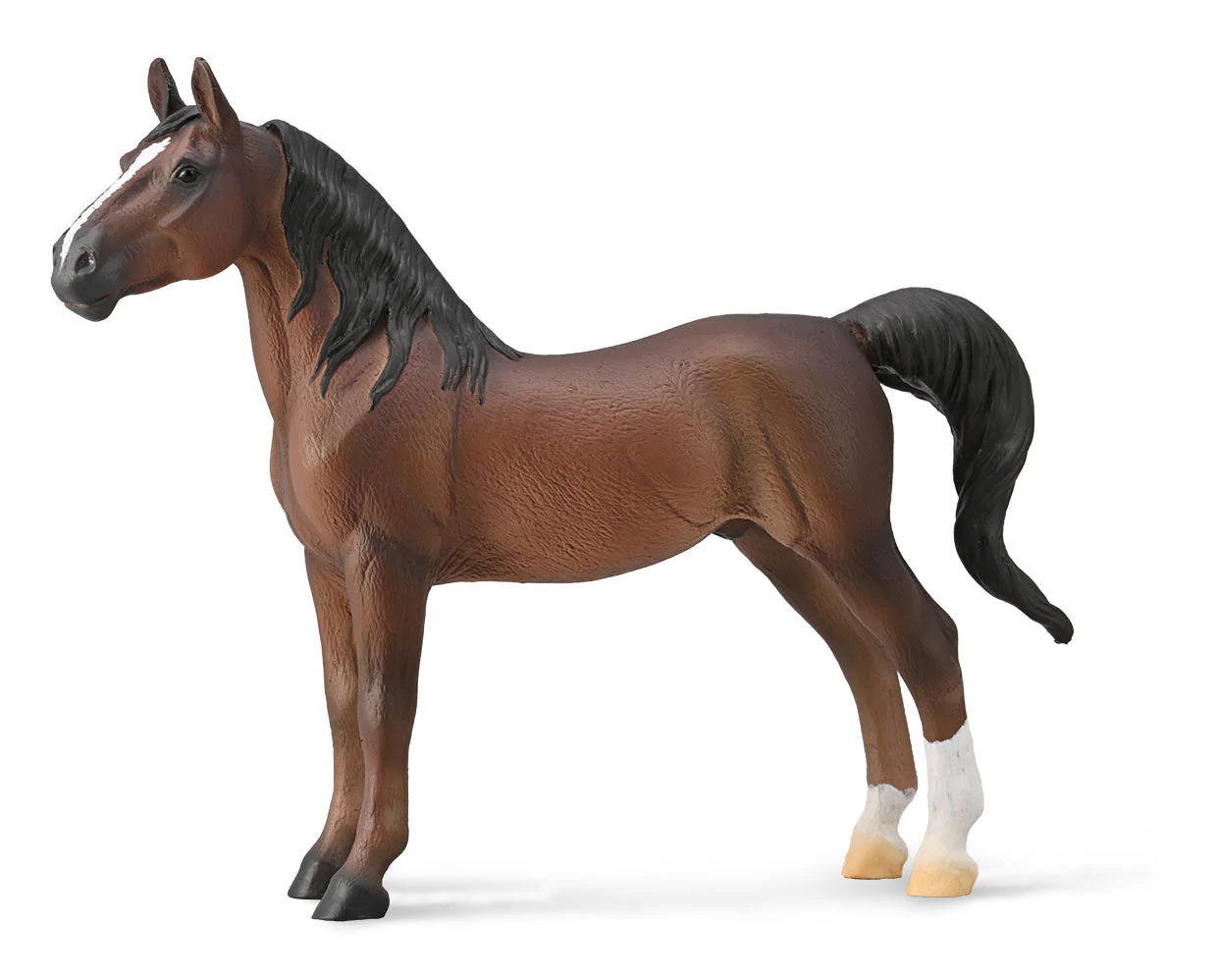 #88954 Breyer CollectA American Saddlebred Liver Chestnut