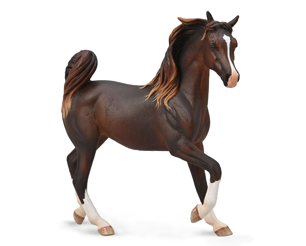 #88955 Breyer CollectA Liver Chestnut Arabian Mare