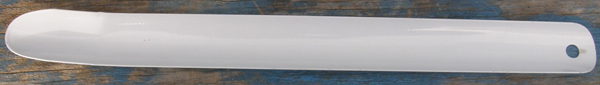 Contoured Powder Coated Aluminum Sweat Scraper White