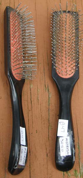 Hairart Professional Cushion Metal Bristle Wig Brush Mane Tail Brush